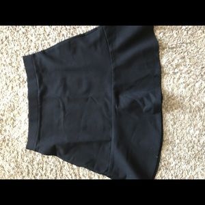 Black Flippy Skirt